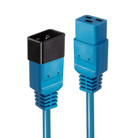 "Lindy 2m C20 to C19 Mains Extension - High Quality, Reliable Power Cable (30121)"